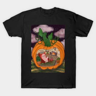 Pumkin ghost house T-Shirt